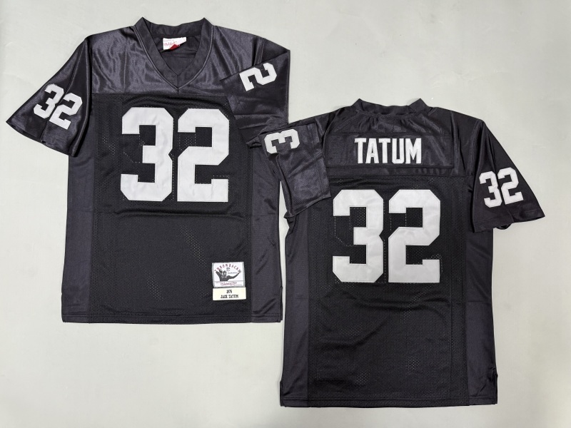 Men 2025 Nike Oakland Raiders #32 Allen black Throwback Limited NFL Jersey style 001->oakland raiders->NFL Jersey